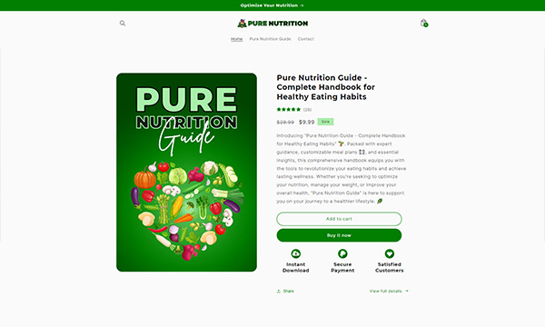 Product Page